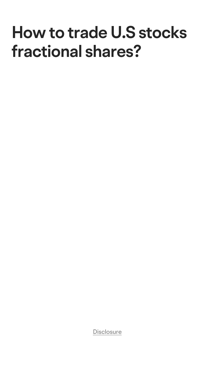 Fractional Share Investing | Buy Stock Slices Easily - Moomoo