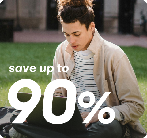 save up to 90%