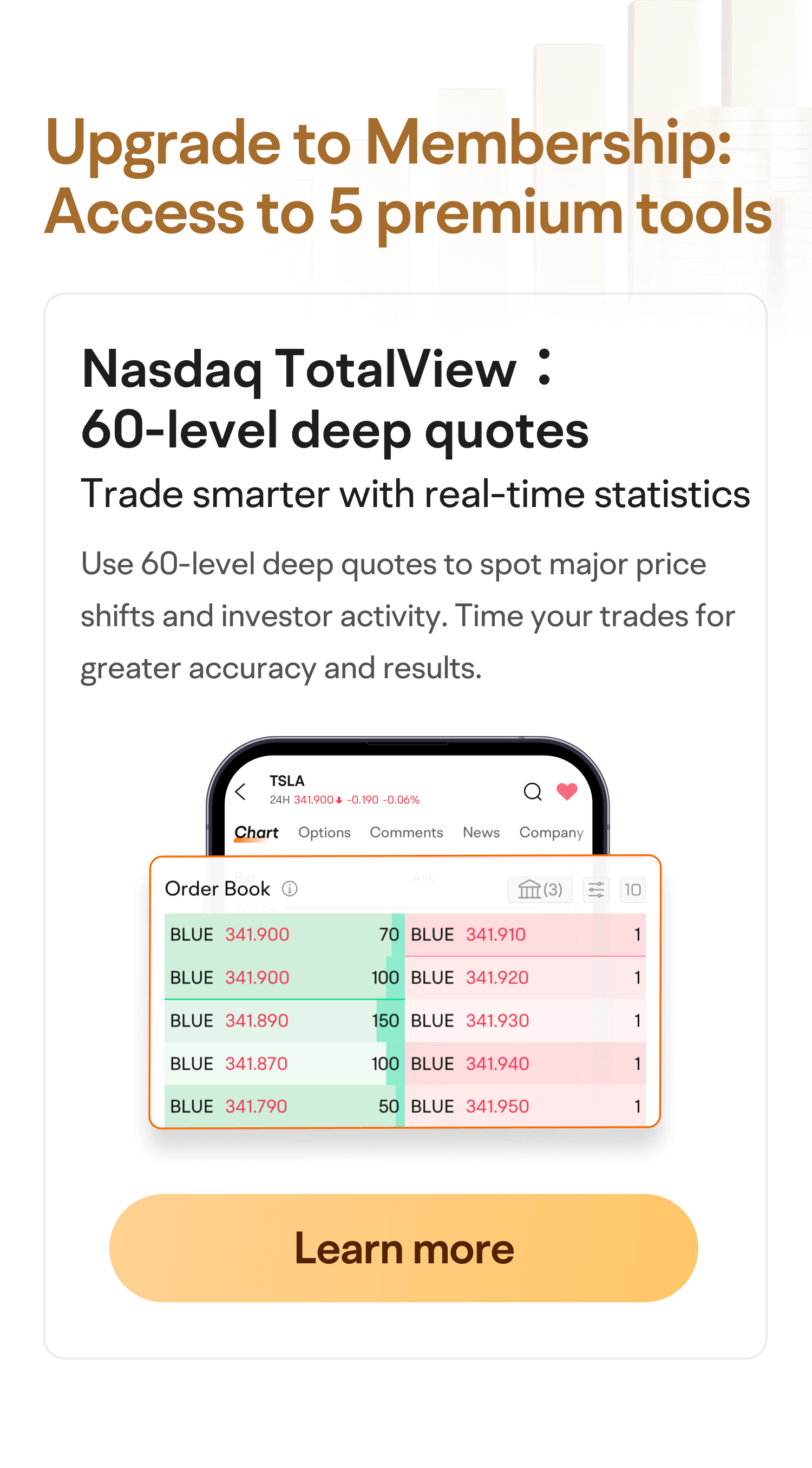 Earn interest on your uninvested cash