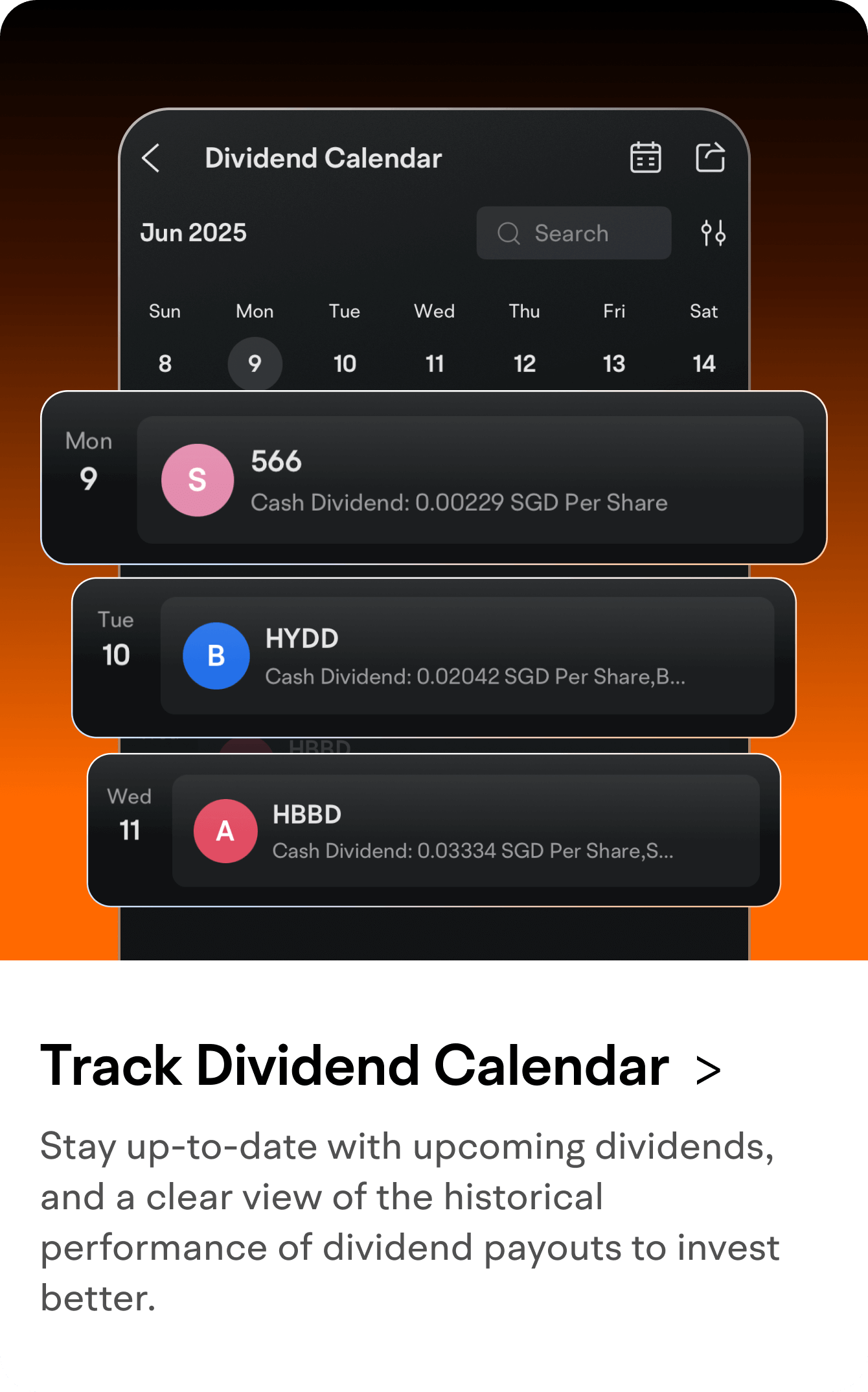Hydd Live Off Dividends