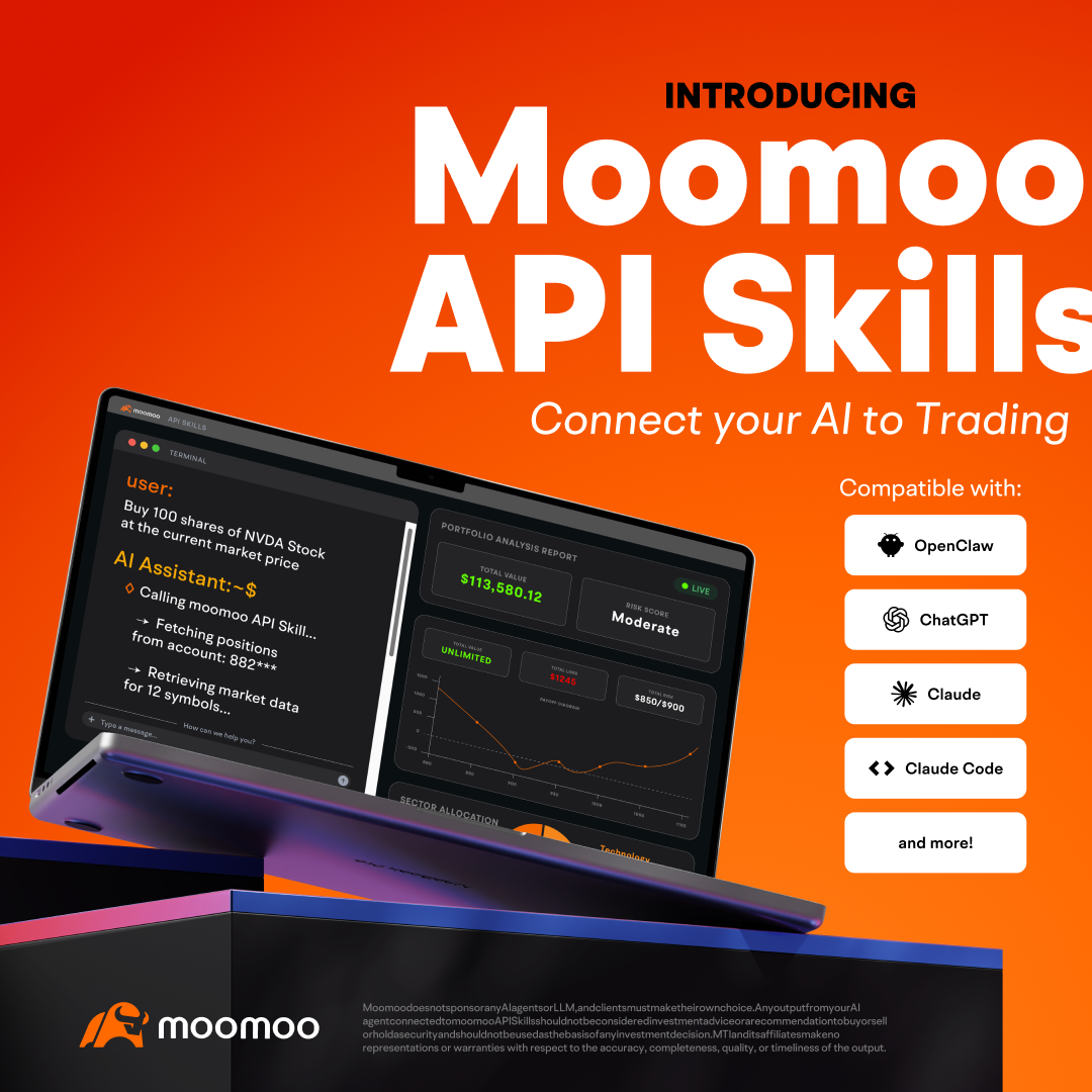 Moomoo API Skills - Connect your AI to trading