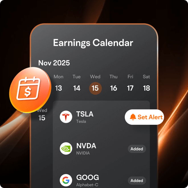 moomoo offers earnings calendars for stock and options trading