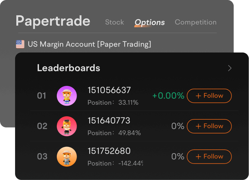 moomoo options paper trading interface for practicing strategies without real money