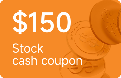 Invite friends to the Moomoo store and meet the requirements to get stock cash coupon