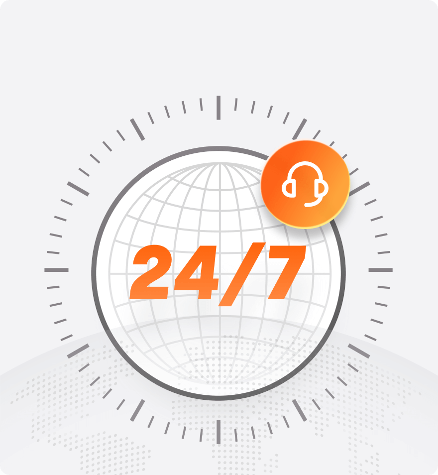 24/7全天候中文客服