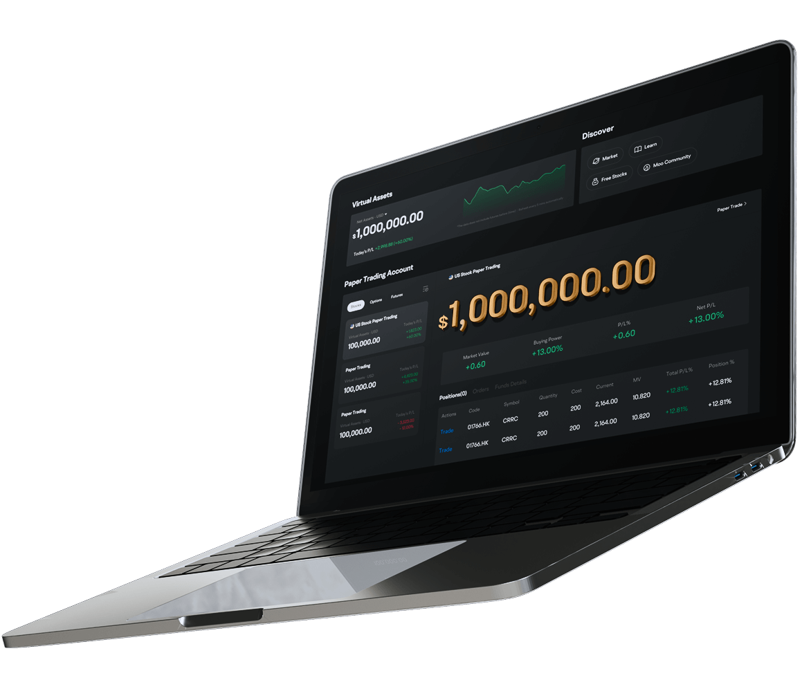 moomoo paper trading on pc