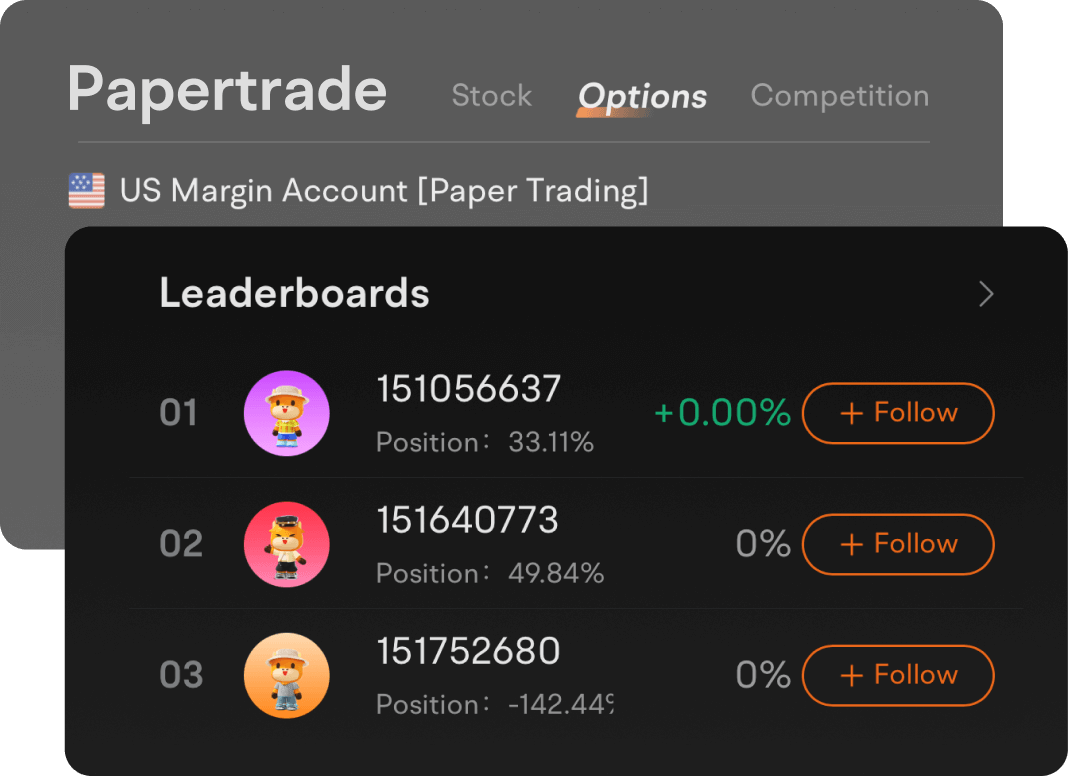 moomoo options paper trading interface for practicing strategies without real money